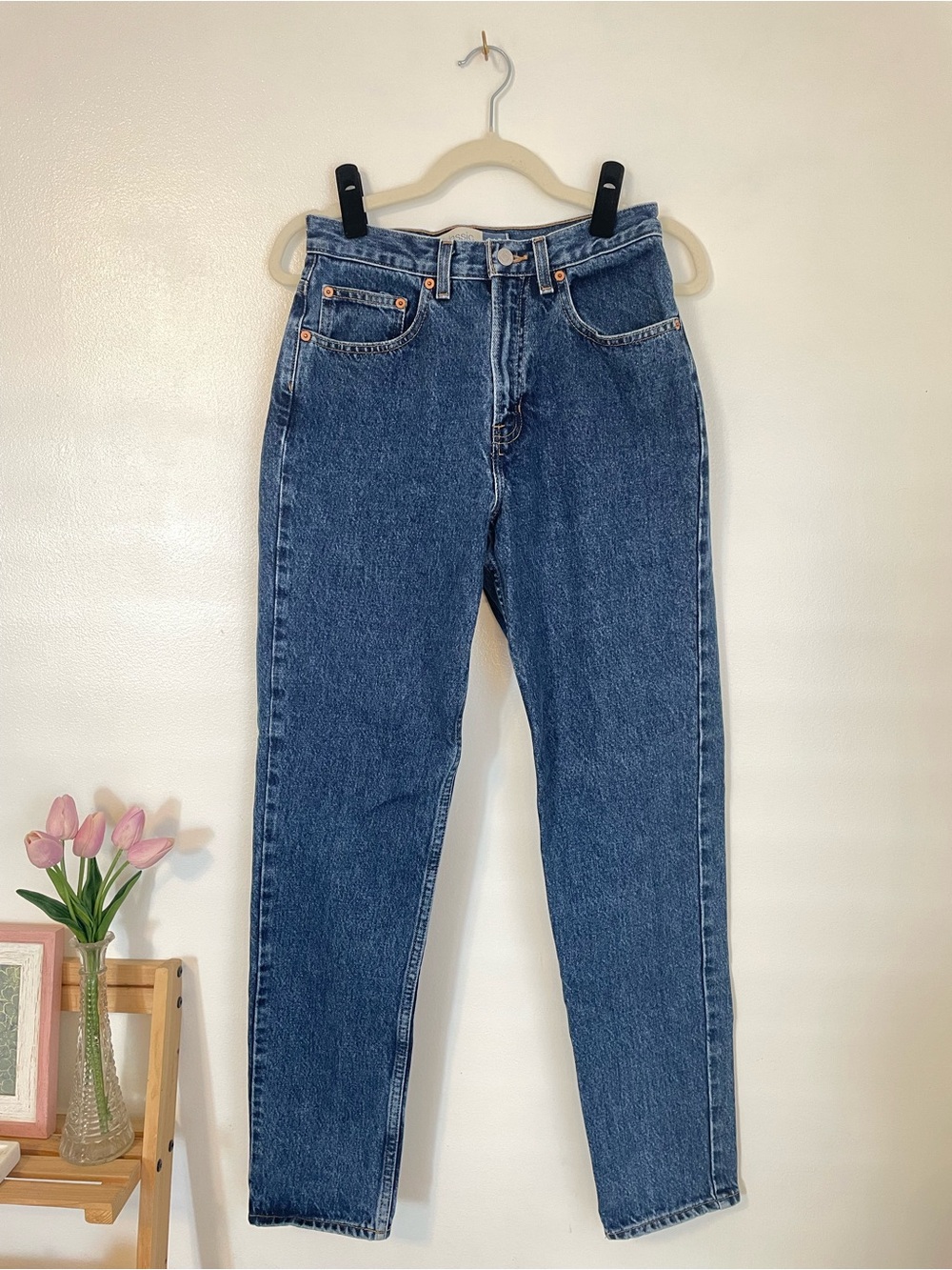 Gap classic dark wash denim jeans 26 waist